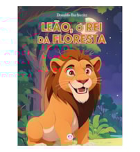 Livro Fantoche Leão, o rei da floresta - Livro de história + Fantoche