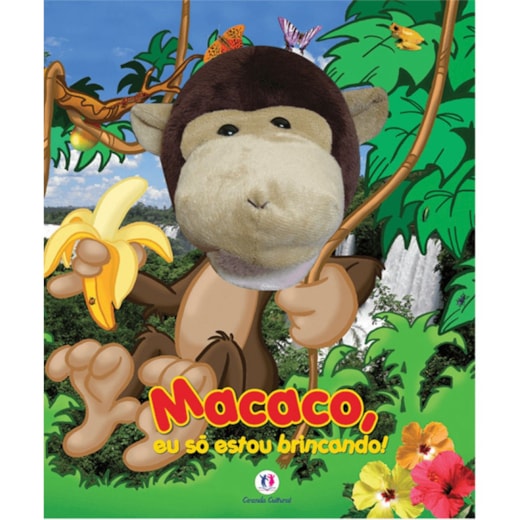 Livro Fantoche Macaco, eu so estou brincando