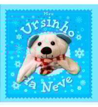Livro Fantoche Meu ursinho da neve