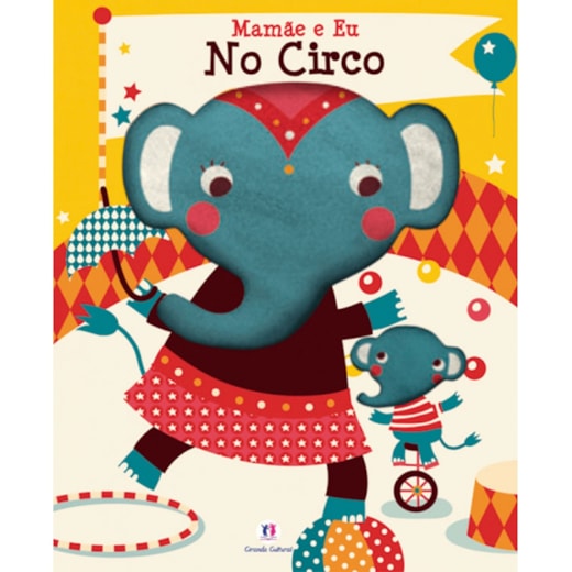 Livro Fantoche My mom & me at the circus