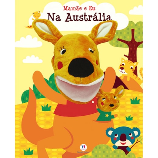 Livro Fantoche My mom & me in Australia