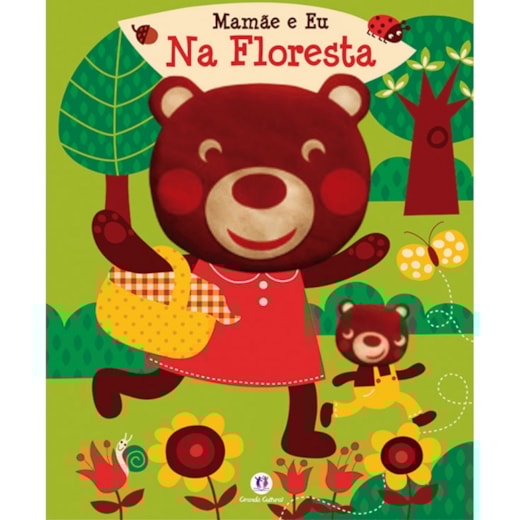 Livro Fantoche My mom & me in the forest