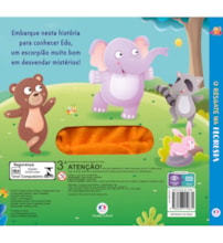 Livro Fantoche O resgate na floresta