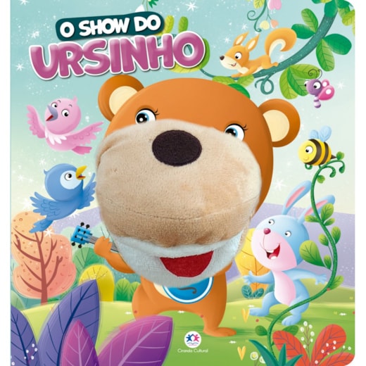 Livro Fantoche O Show do Ursinho
