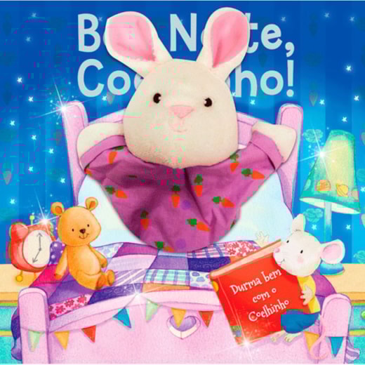 Livro Fantoche Sleepy bunny