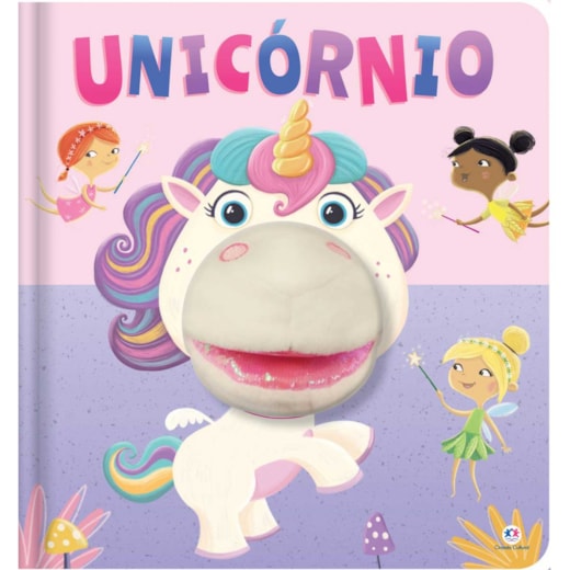 Livro Fantoche Unicorn