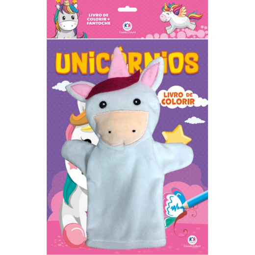 Livro Fantoche Unicórnios