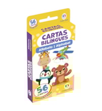 Livro Flash cards Flash Cards Cartas Bilíngues - Alfabeto - Alphabet