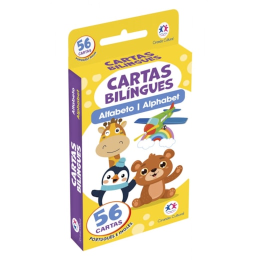 Livro Flash cards Flash Cards Cartas Bilíngues - Alfabeto - Alphabet