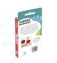 Livro Flash cards Flash Cards Cartas Bilíngues - Alimentos - Food