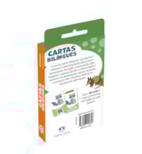 Livro Flash cards Flash Cards Cartas Bilíngues - Animais - Animals
