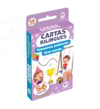 Livro Flash cards Flash Cards Cartas Bilíngues - Primeiras palavras - First words