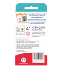 Livro Flash cards Flash cards - Emoções e saúde em Libras - Com QR code para aprender os sinais