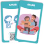 Livro Flash cards Flash cards - Verbos em Libras - Com QR code para aprender os sinais