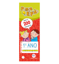 Livro Flash cards Pense rápido - 1º ano