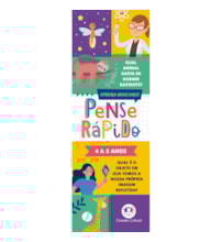 Livro Flash cards Pense rápido -  4 a 5 anos Livro Flash cards Pense rápido -  4 a 5 anos