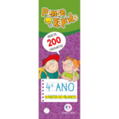 Produto Livro Flash cards Pense rápido - 4º ano