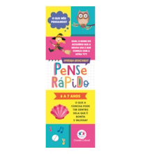 Livro Flash cards Pense rápido -  6 a 7 anos