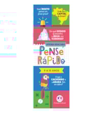 Livro Flash cards Pense rápido -  9 a 10 anos Livro Flash cards Pense rápido -  9 a 10 anos