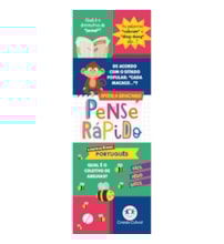 Livro Flash cards Pense rápido -  Português Livro Flash cards Pense rápido -  Português