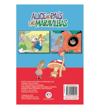 Livro Gibi Alice no país das maravilhas