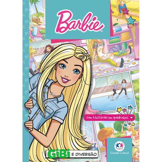 Livro Gibi Barbie - O segredo do chef