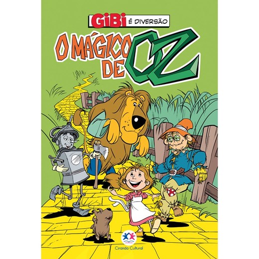 Livro Gibi O mágico de Oz