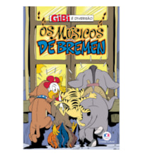 Livro Gibi Os músicos de Bremen