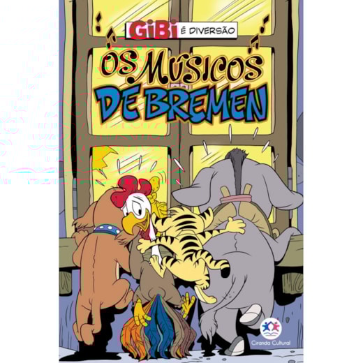 Livro Gibi Os músicos de Bremen