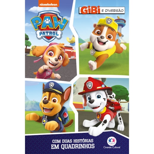 Livro Gibi Patrulha Canina - História em Quadrinhos