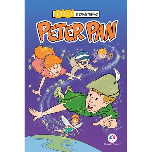 Livro Gibi Peter Pan
