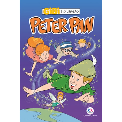 Livro Gibi Peter Pan