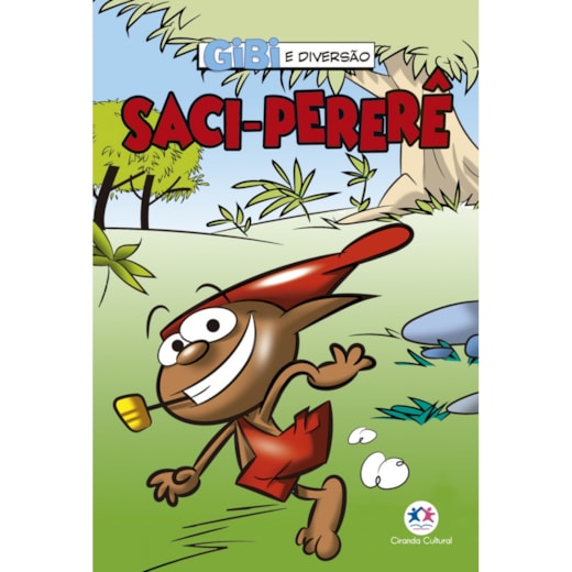 Livro Gibi Saci-Pererê