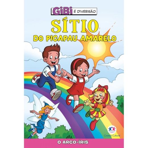 Livro Gibi Sítio do Picapau Amarelo - O arco-íris