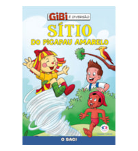Livro Gibi Sítio do Picapau amarelo - O Saci
