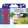 Livro Giz de cera Farmyard