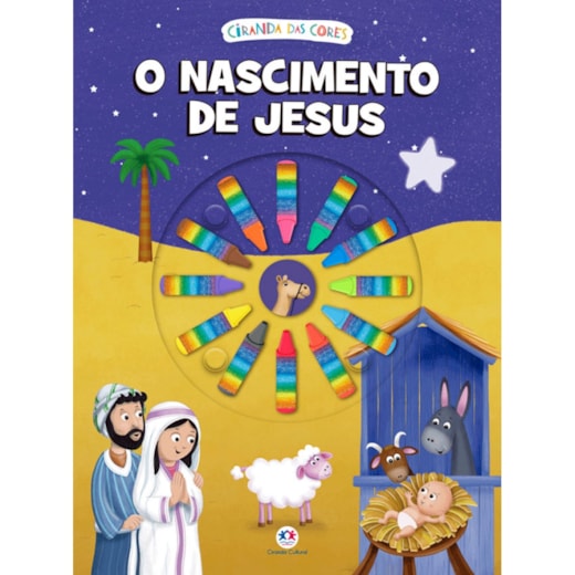 Livro Giz de cera O nascimento de Jesus