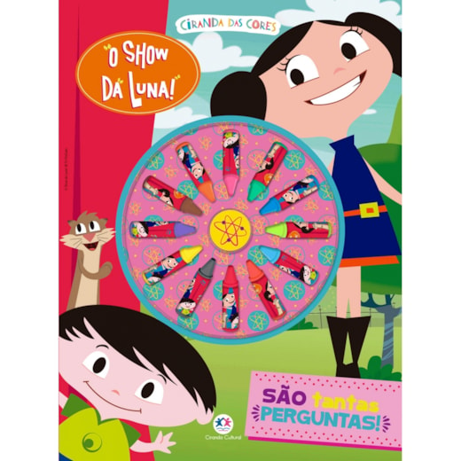 Livro Giz de cera O Show da Luna - São tantas perguntas!