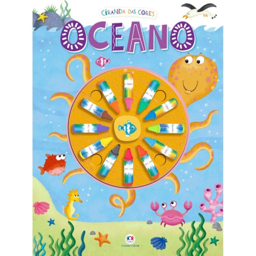 Livro Giz de cera Oceano