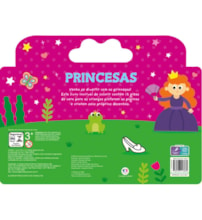 Livro Giz de cera Princesas