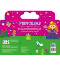 Livro Giz de cera Princess