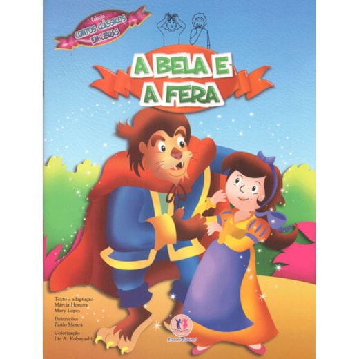 Livro Grampeado A Bela e a Fera