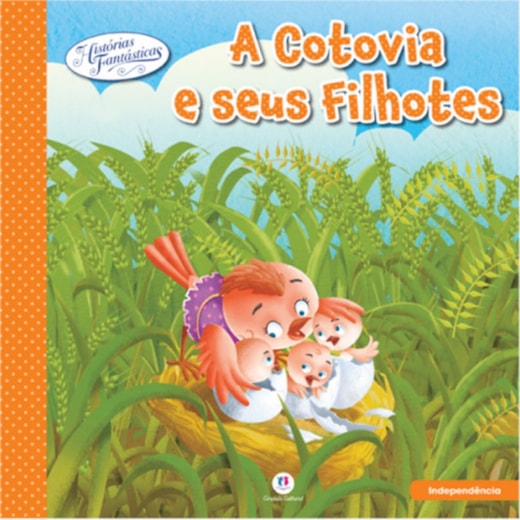 Livro Grampeado A cotovia e seus filhotes