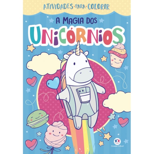 Livro Grampeado A magia dos unicórnios
