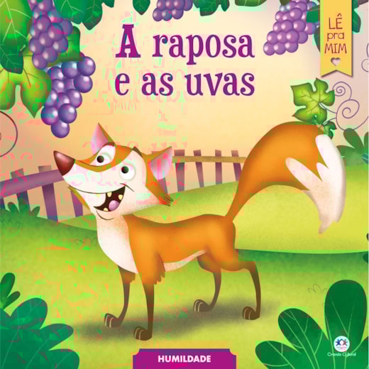 Livro Grampeado A raposa e as uvas