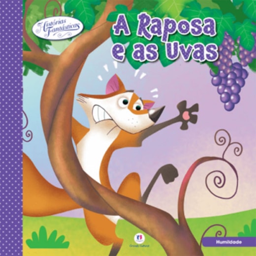 Livro Grampeado A raposa e as uvas