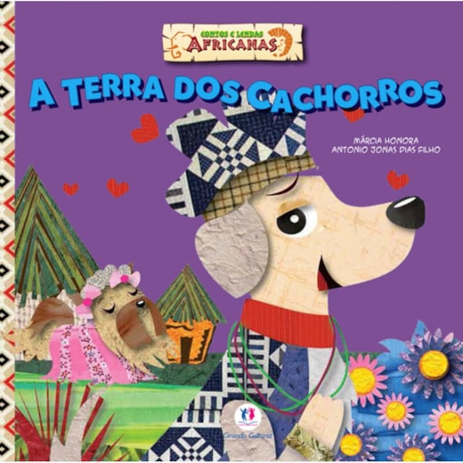 Livro Grampeado A terra dos cachorros