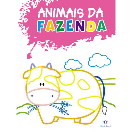 Livro Grampeado Animais da fazenda