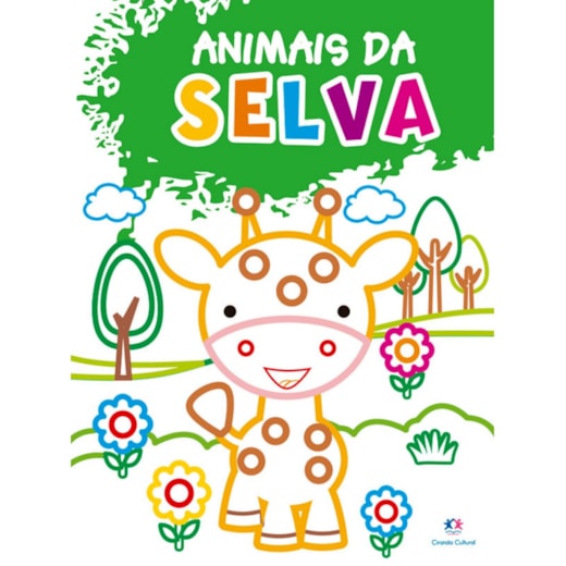 Livro Grampeado Animais da selva