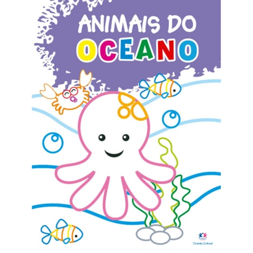 Livro Grampeado Animais do oceano